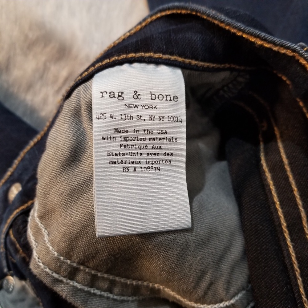 Rag And Bone 10 In Crop Flare Size 24 - image 3